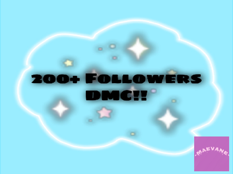 { C L O S E D } 250+ Followers DMC!!