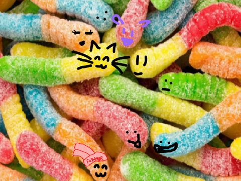 Add yourself as a gummy worm remix remix remix