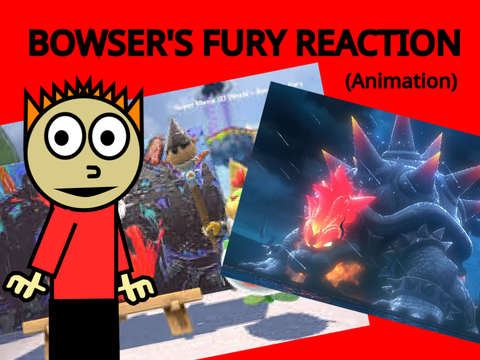 Bowser's fury reaction - (Animation)