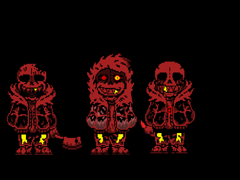 Fell Murder Time Trio (My sprite animation)
