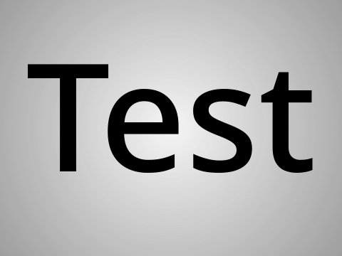 Test No.1