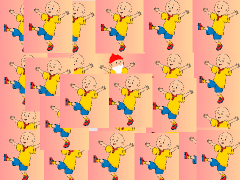 Caillou Theme Song remix with Santa and his elves