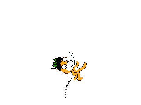 Scratchy cat but Gon from hxh