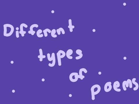 Different Types of Poems