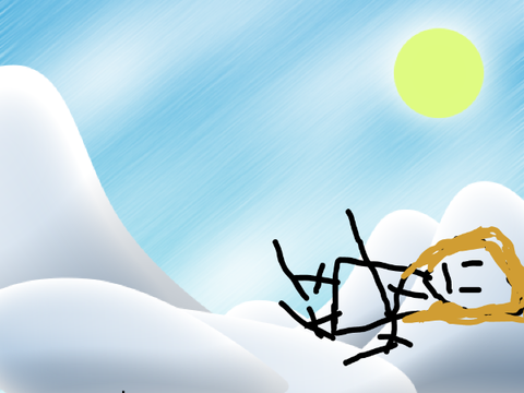 This is what happens when it's your first time skiing / copy copy