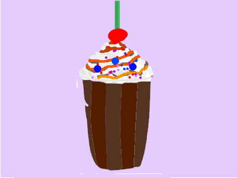 block shade of dessert 
