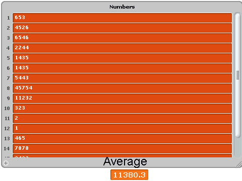Average Calculator