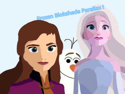 Frozen Blokshade Parallax! #all #game