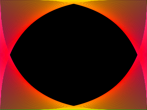 rainbow effect