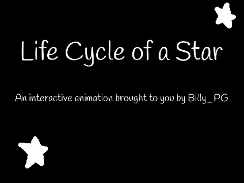 ☆ Life Cycle of a Star ☆