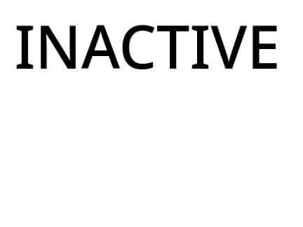 inactive