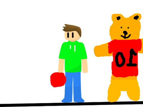 BigTeddy and WallyAnimations going to the shop in scratch