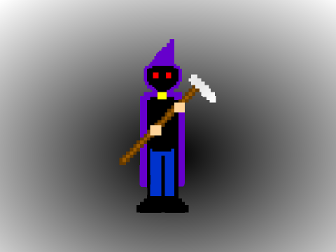 grim reaper pixel art