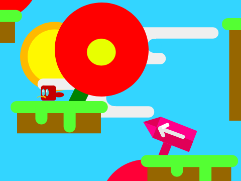 Spring a platformer