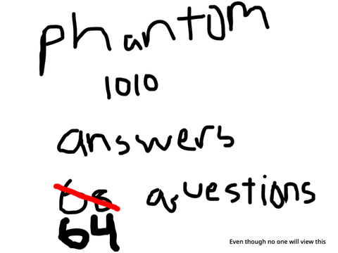 64 random questions!