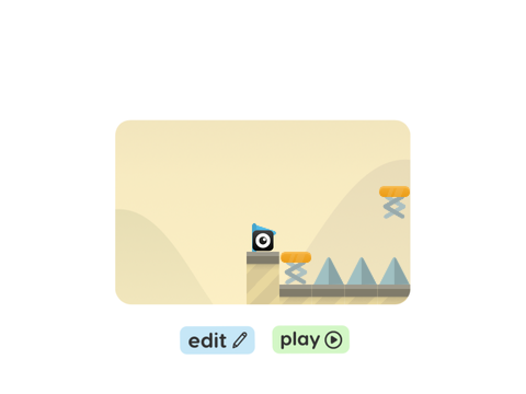 Square ◆ scrolling platformer creator  #games remix