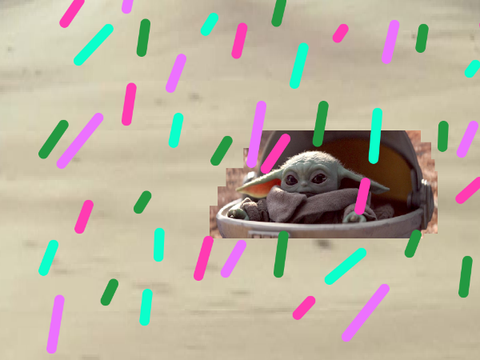 baby yoda vs thanos
