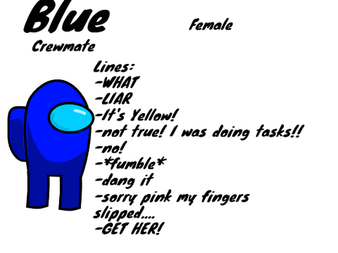 Audition for Blue