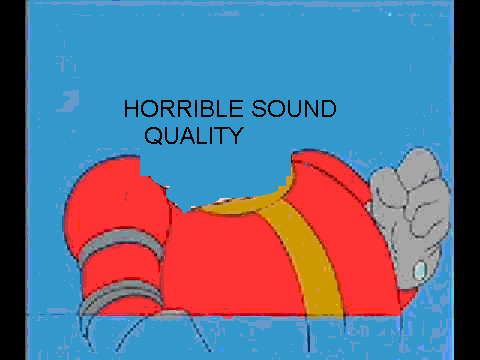 this project contains HORRIBLE SOUND QUALITY