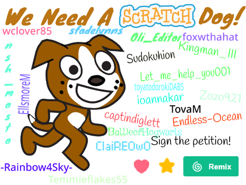 Petition to add a Scratch Dog! remix remix remix remix remix remix remix remix remix remix re… remix