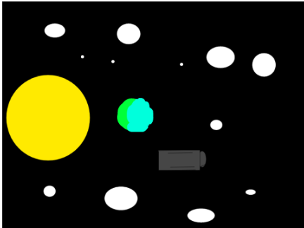 Fleets || Art Tryouts! spaceship and planet