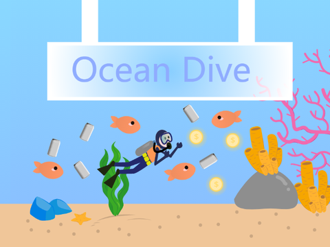Ocean Dive| Mobile friendly!