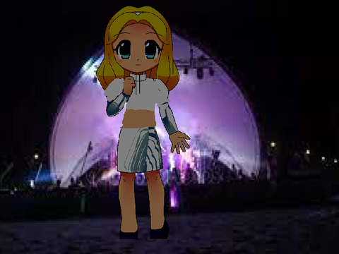 Me at the party in the hotel! UwU