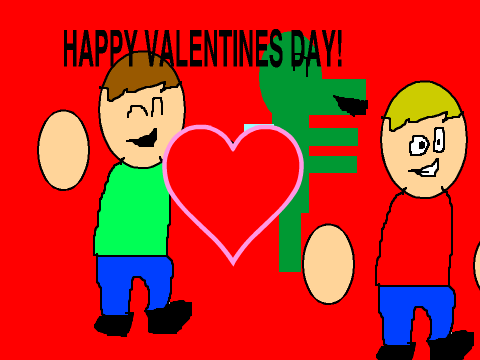 Online valintines day card for my friends!