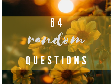 64 random questions!