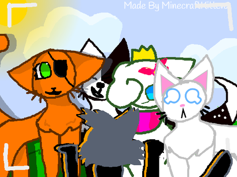 All the friends together! (I wish Spectre was here)