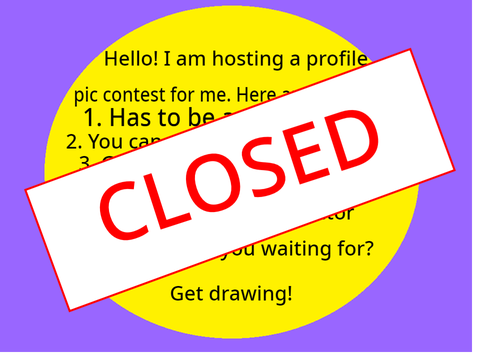 [{CLOSED}] Profile Pic Contest