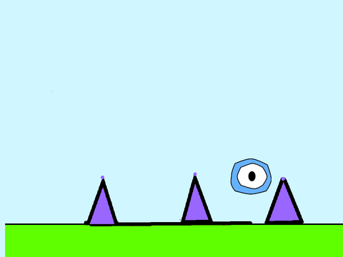 Blue and Big player: Long Platformer