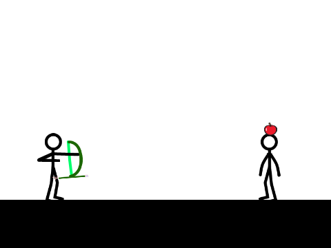 shoot the apple
