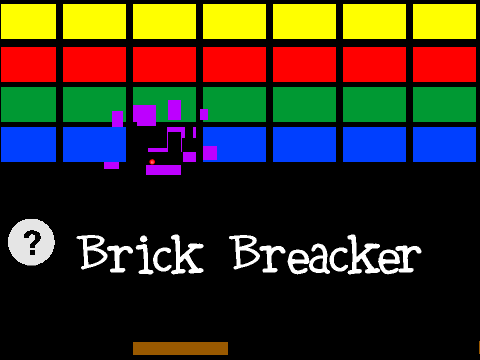 Brick Breaker (atari breakout) my Best game!