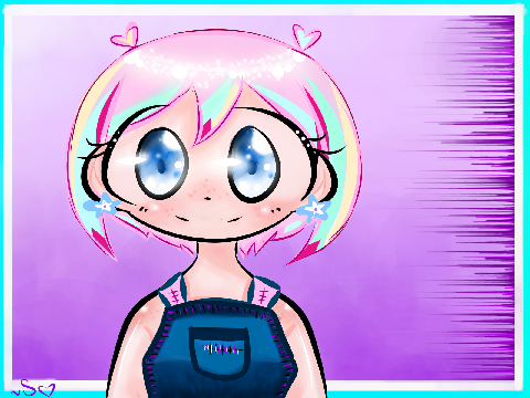 Wanted to try a new style!