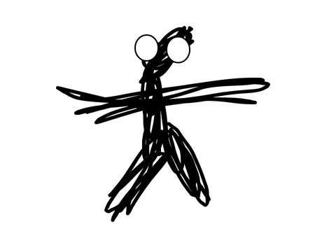 REMASTERED Rushed character man