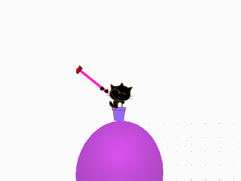 Getting Over It HACKED And its a black cat