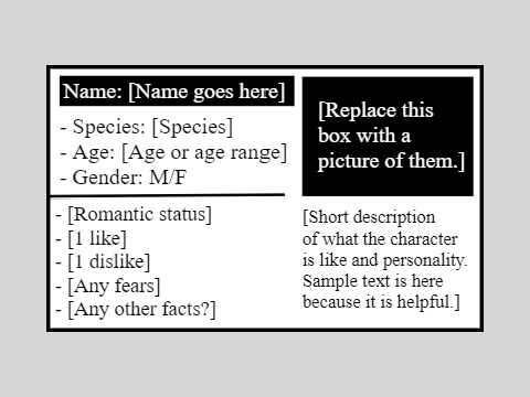 Character Info Card [Template]