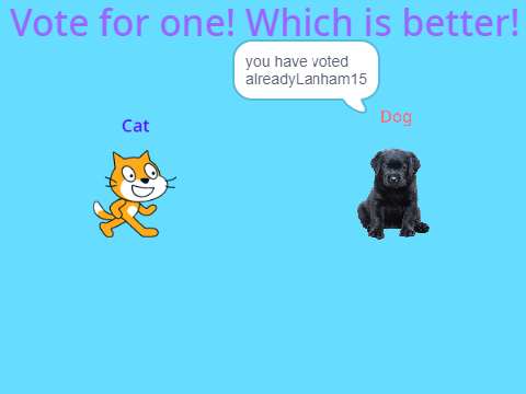 Dog or Cat! Vote! 