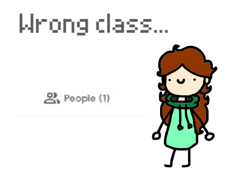 Wrong class...