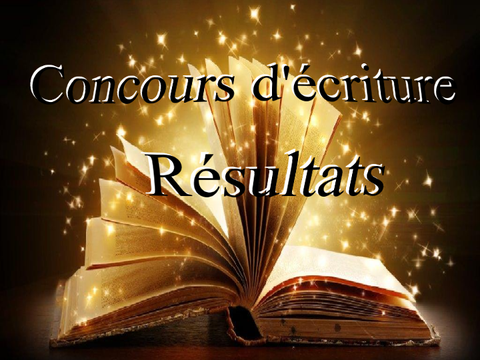 Résultat Concours d'écriture