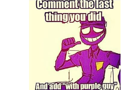 What did u do last??