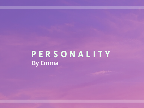 Personality
