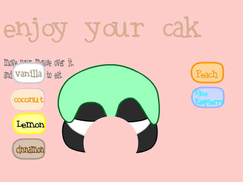Make Your Own Cake!!