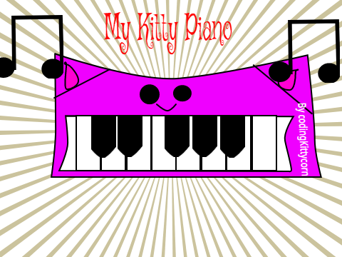 Your kitty piano