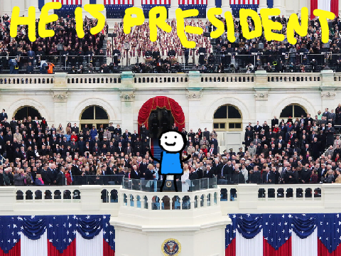 Doodle Becomes President