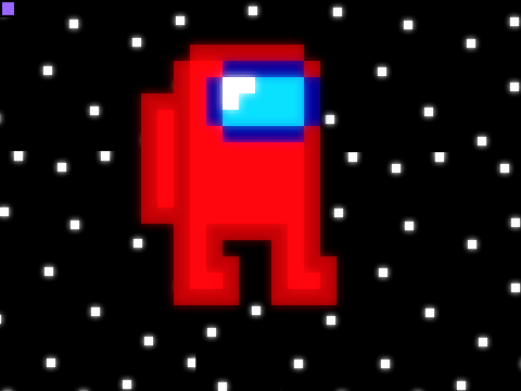Among Us Pixel Art 3D