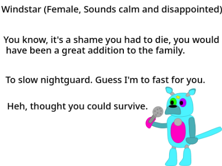 Voice Lines for One Night at Windstar's (CLOSED!!)