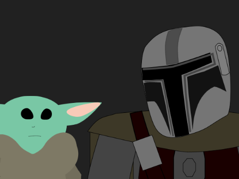 Baby Yoda Mischief