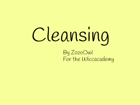 Cleansing